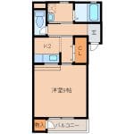 1K 対面キッチン 画像1 1K 対面キッチン 画像1